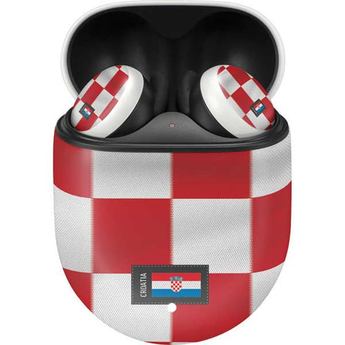 Croatia Soccer Flag Google Pixel Buds Skin